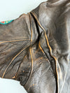 Vintage Avirex G-1 U.S. Navy Spec. 7823 Distressed Leather Flight Bomber Jacket (XL)
