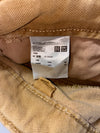 Uniqlo Tan Canvas Double Knee Carpenter Work Pants (W:32) (L:41)