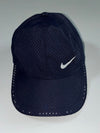 Nike Perforated Black Swoosh Cap (Adjustable)