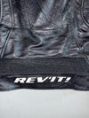 REV’IT! Black Genuine Leather Armoured Café Racer Jacket (S)