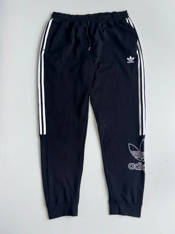 Adidas Originals Trefoil Track Pants – Black/White (W-33 L-42)