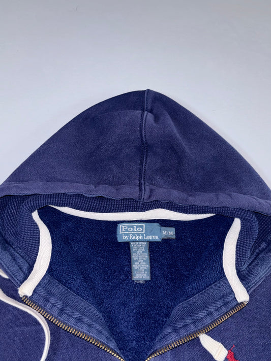 Polo by Ralph Lauren | Navy Blue Full Zip Hoodie (L)