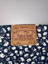 Levi’s Floral Print Corduroy Pants (W:32) (L:41.5)