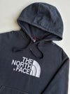 The North Face Navy Embroidered Logo Hoodie (L)