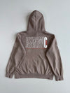Ducly Sport Life Casual Brown Hoodie(XL)