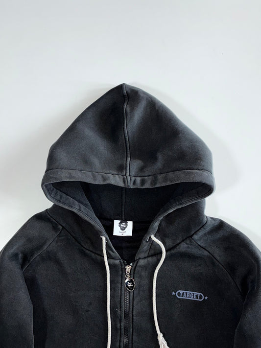 Target Sports Black Zip-Up Hoodie (M)