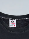 AAPE by A Bathing Ape | Moonface Reflective Logo Crewneck Sweatshirt (M)