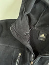 Adidas Black Fleece Zip Hoodie (XL)