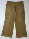 Lacoste Khaki Faded Cotton Canvas Pants (W:34) (L:37)