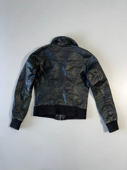ZBershka Original Leather Jacket (XS)