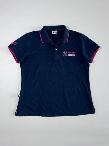 MLB | New York Yankees Navy Pink Polo | (XS)
