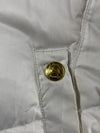Vintage Edwin Something White Fur Hood Puffer Jacket Women’s (S)
