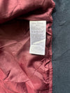 Gap Original Colorblock Nylon Bomber Jacket Burgundy (L)
