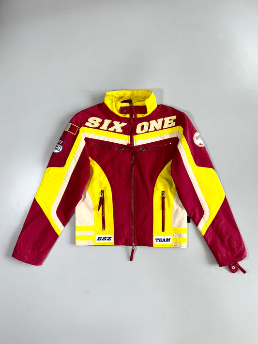 Vintage ESZ Essenza Italian (Double Zipper) Racing Moto Jacket (S)