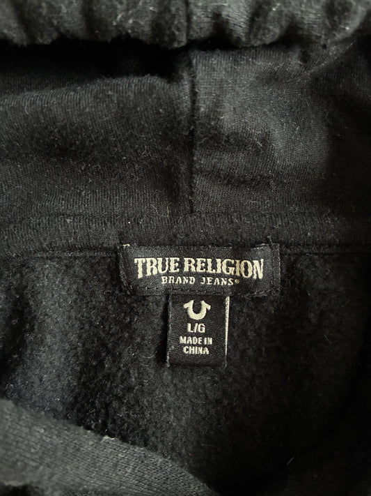 True Religion Horseshoe Logo Pullover Hoodie (XL)