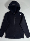 Spyder Black Knit Fleece Full-Zip Hoodie (M/L)