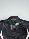 Probiker Grey & Red Accent Two-Piece Racesuit Knee Padded (Jacket Size :S/M) (W:34|L:37)