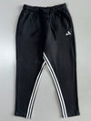 Adidas Black Sweatpants with White Side Stripes (W:30|L:38)