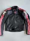 Vintage Dainese Pure Italian Leather Racing Jacket With CE Protection (M)