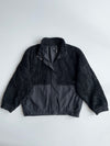 Adidas Sherpa Fleece Full-Zip Jacket – Black (XL)