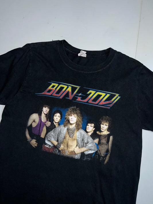 Bon Jovi Tour 84 T-Shirt OFFICIAL Vintage (S/M)