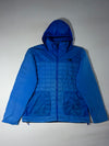 The North Face Lightweight Quilted Hooded Jacket – Electric Blue (XL)