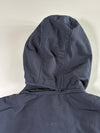 Vintage 5th Street Navy Blue Detachable Cap Hooded Utility Jacket (XL)