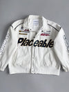 Baseball Clain’s Embroidered Patches Racing Jacket (M)