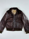 Vintage Schott NYC I-S-674-M-S Leather Flight Jacket – Made in USA (M)