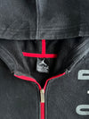 Air Jordan Black & Grey Colorblock Zip Hoodie (Xs)