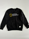 National Geographic Embroidered Logo Fleece Sweatshirt  (S)