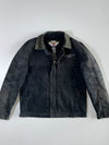 Vintage Harley-Davidson Eagle Wings Zip-Up Field (Padded) Jacket (L/Xl)