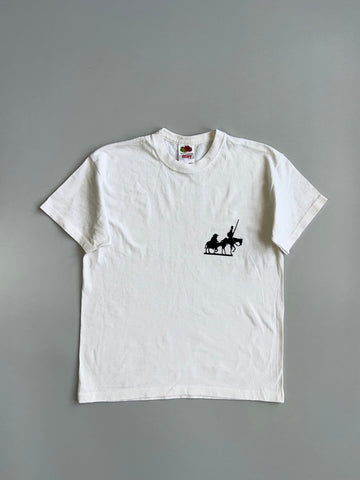 Vintage Don Quixote Silhouette Chest Print T-shirt (Xs)