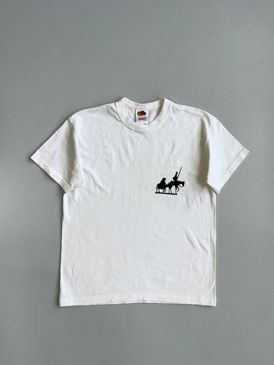 Vintage Don Quixote Silhouette Chest Print T-shirt (Xs)