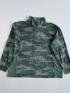 Columbia Green Camo Quarter-Zip Fleece (3XL)
