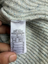 Lacoste Grey Fleck Ribbed Knit Crewneck Sweater (M)