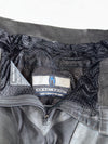 Richa Black Leather Motorcycle Pants with CE Protection & White Swoosh Detail Size 4C (W-31/L-39)