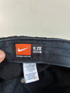 Nike Heritage86 Black Cap – Metal Swoosh Logo (Adjustable)