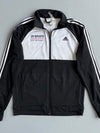 Adidas DV-Sports Fit & Fight Track Jacket | Black White | 3-Stripe | (M/L)