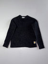 Carhartt WIP Black Speckled Anglistic Knit Sweater  (XS)