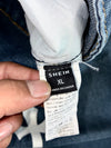Cross Print Denim Jeans (W:38 |L:45)