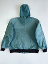 Vintage Carhartt Inspired Hard Cotton Canvas WIP Hooded Jacket (2XL)