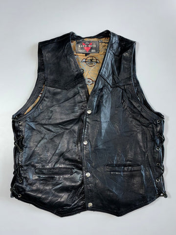 Dafy Moto Premium Original Leather Vest (M)