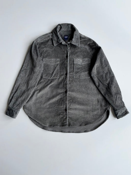 Gap Corduroy Overshirt Jacket – Grey Size (2XL)