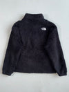 The North Face Black Sherpa Teddy Fleece Full Zip Jacket (S)