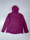 Columbia Hooded Rain Jacket (Magenta/Purple) – Size (L)