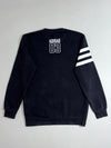 Adidas Originals "World Brand" Globe Graphic Side-Zip Sweatshirt – Black (M)