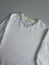 Puma Minimal Logo Light Grey Performance Crewneck Sweatshirt (L)