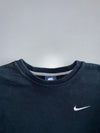 Nike | Mini Swoosh Crewneck Sweatshirt | Washed Black (M)