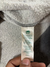 Roots Canada Zip-Up Hoodie – Grey, beaver patch + printed logo, (S)